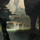Illustration for article titled Nazi Explosions Meet Beautiful Landscape Paintings in This Video Game Concept Art